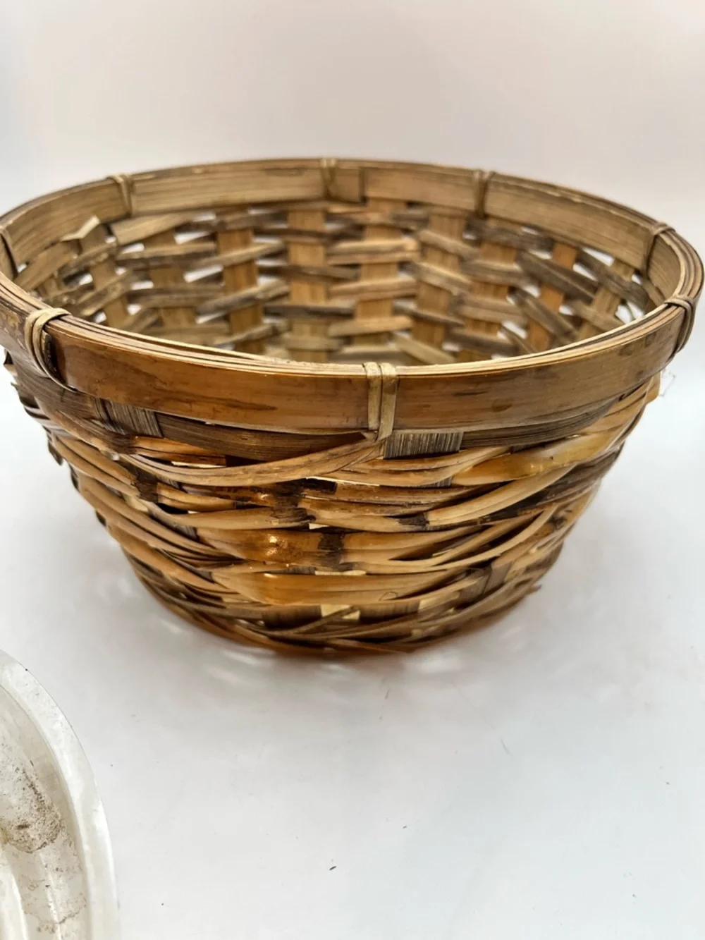Natural Woven Brown Storage Basket - Home Accents